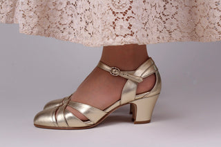 1930s sandal - Gold - Marlene