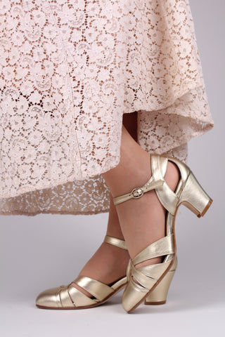 1930s sandal - Gold - Marlene