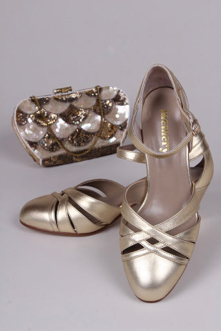 1930s sandal - Gold - Marlene