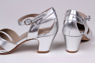 1930s sandal - Silver - Marlene