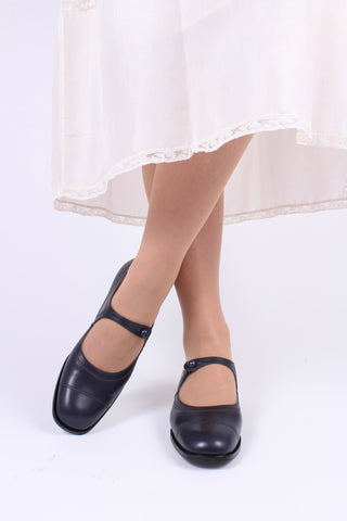 1920s everyday shoe - Black - Ruby