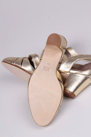 1930s sandal - Gold - Marlene