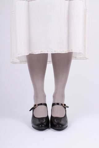 1920's Mary Jane shoes - Black - Yvonne - memery