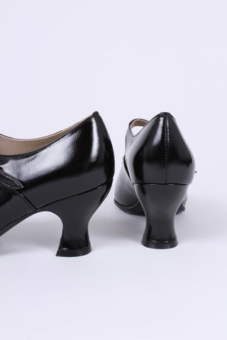 1920's Mary Jane shoes - Black - Yvonne - memery