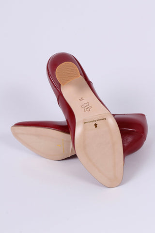 1920's Mary Jane shoes - Red - Yvonne - memery