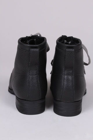 1930s and 1940s winter snow boots with Fur lining - Black - Rita - memery