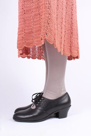1930s Oxford shoes - black - Emma - memery