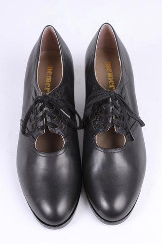 1930s Oxford shoes - black - Emma - memery