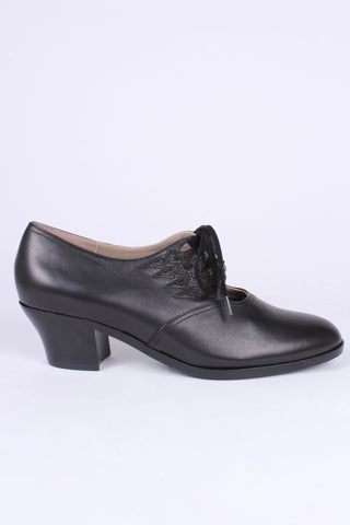 1930s Oxford shoes - black - Emma - memery