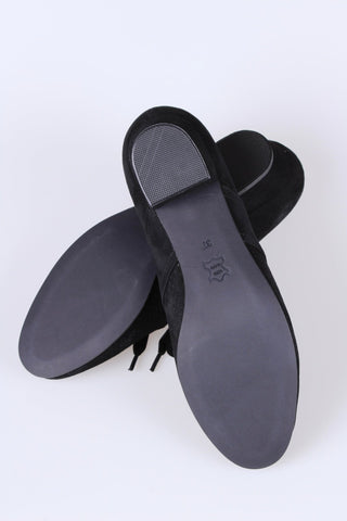 40s Derby shoes - Low heel - black - Esther - memery