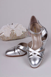 1930s sandal - Silver - Marlene