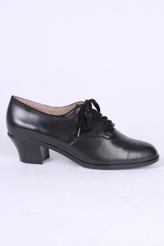 Classic 1930s Oxfords - Black - Juliette - memery