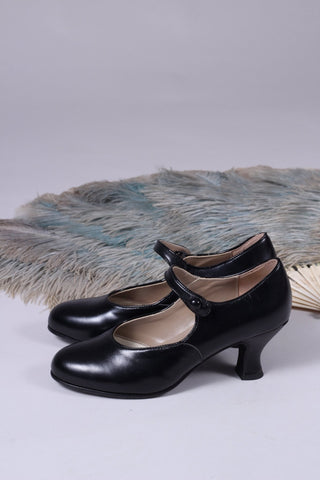 20's Mary Jane pumps - Black - Asta - memery