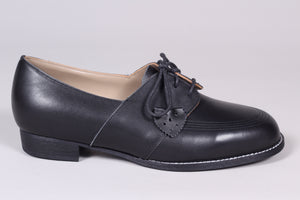 Everyday Oxford shoe- 40s - Black- Billie
